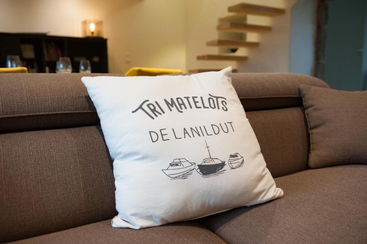 Gwel Ar Mor - Jolie Maison De Charme Renovee Proche Du Port Lanildut Ngoại thất bức ảnh